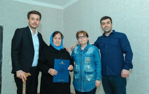 Bakıda 200 mənzil şəhid ailələri və müharibə əlillərinə təqdim edildi - FOTO