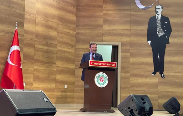 Ankarada Əhməd Cavadın heykəlinin açılışı olub - FOTO