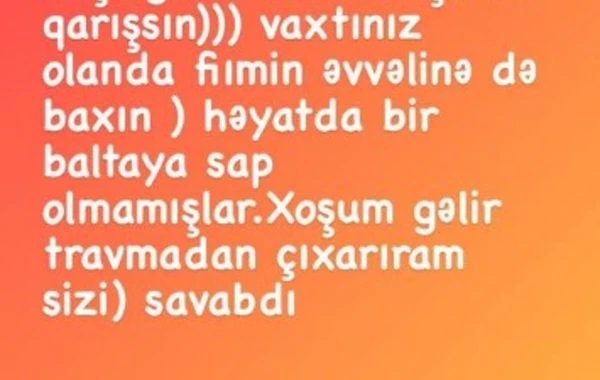 Əhməd Cavadla bağlı sualına görə tənqid olunan Zümrüd: “Təki reklamımız getsin” - FOTO/VİDEO