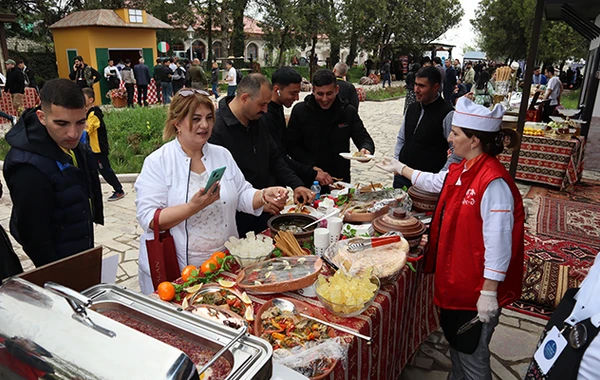 Şuşada Birinci Beynəlxalq Kulinariya Festivalı keçirilir - FOTO/VİDEO