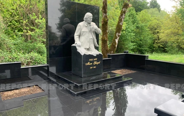 Musa Yaqubun qəbirüstü abidəsinin açılışı olub - FOTO