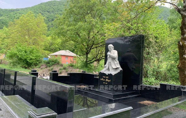 Musa Yaqubun qəbirüstü abidəsinin açılışı olub - FOTO