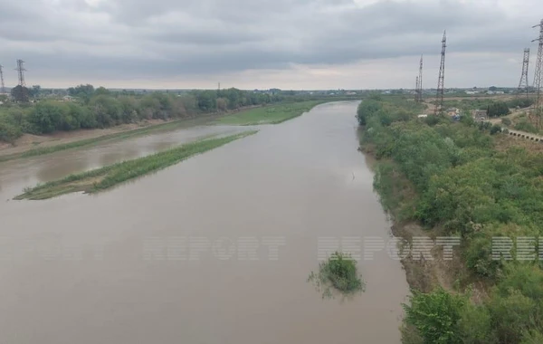 В Куре поднялся уровень воды - ФОТО