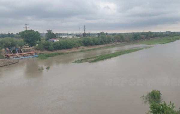В Куре поднялся уровень воды - ФОТО