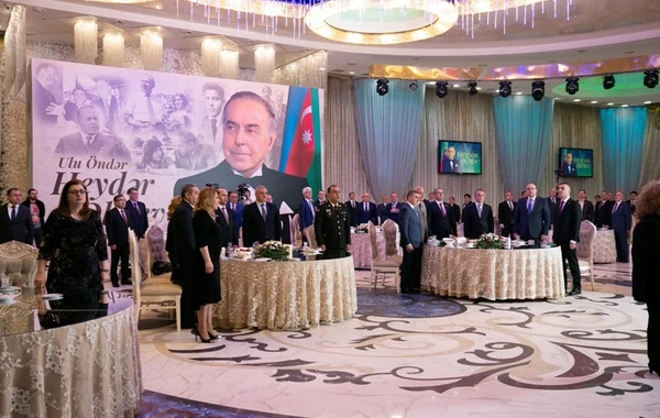 Bakıda Ulu öndərə həsr olunmuş xatirə tədbiri keçirilib - FOTO