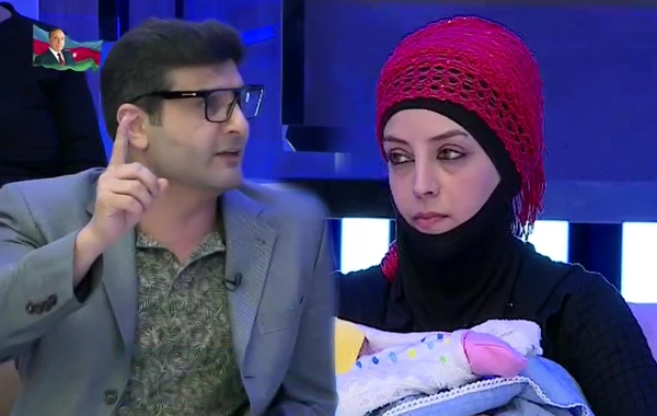 Övladından imtina edən ana canlı efirdə psixoloqu ağır təhqir etdi - VİDEO