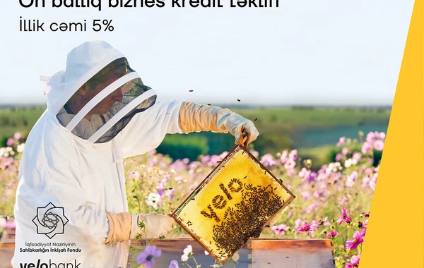 Yelo Bank-dan illik 5%-lik kreditlə biznesinizi böyüdün
