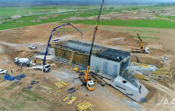 Продолжается строительство автодороги Горадиз-Джебраил-Зангилан-Агбенд - ФОТО