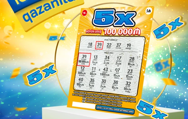 “5X” ani lotereyasında 100 000 manat qazanıldı