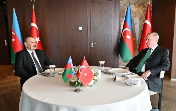 Ильхам Алиев и Эрдоган приняли участие в открытии аэропорта Ризе-Артвин - ВИДЕО