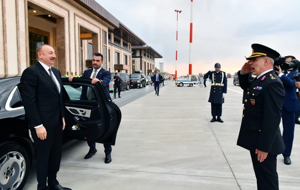 Ильхам Алиев и Эрдоган приняли участие в открытии аэропорта Ризе-Артвин - ВИДЕО