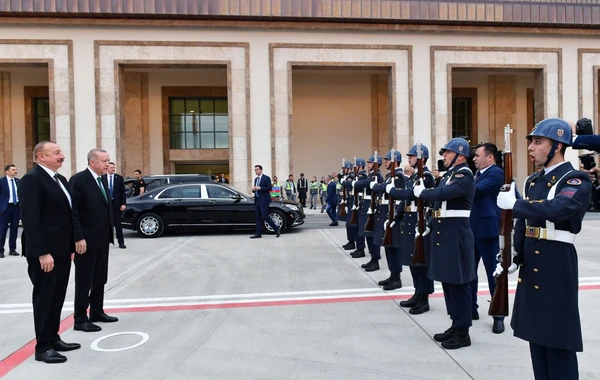 Ильхам Алиев и Эрдоган приняли участие в открытии аэропорта Ризе-Артвин - ВИДЕО
