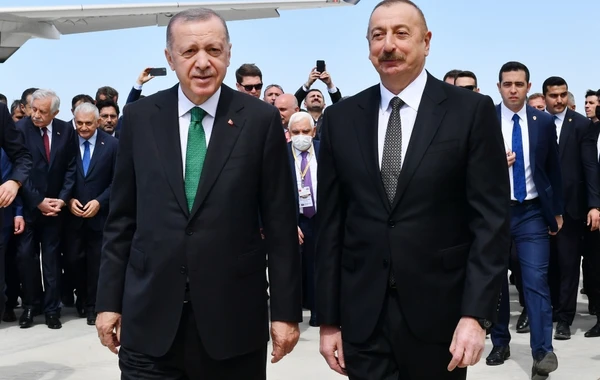 Ильхам Алиев и Эрдоган приняли участие в открытии аэропорта Ризе-Артвин - ВИДЕО