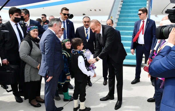 Ильхам Алиев и Эрдоган приняли участие в открытии аэропорта Ризе-Артвин - ВИДЕО