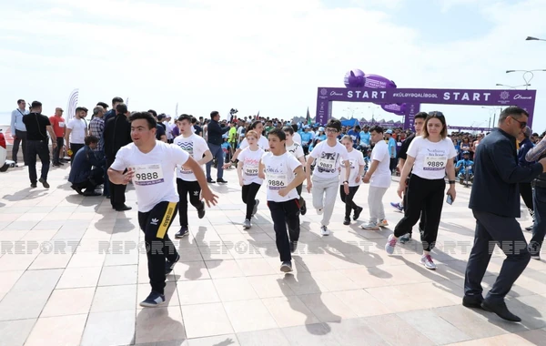Стартовал "Бакинский марафон-2022" по инициативе Фонда Гейдара Алиева - ФОТО