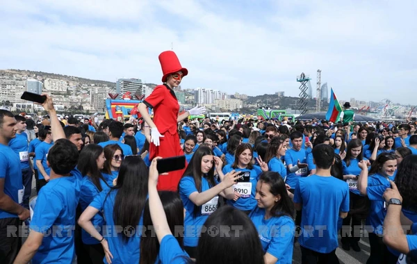 Стартовал "Бакинский марафон-2022" по инициативе Фонда Гейдара Алиева - ФОТО