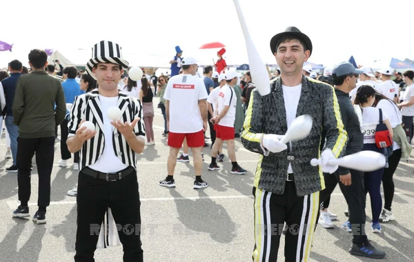 Стартовал "Бакинский марафон-2022" по инициативе Фонда Гейдара Алиева - ФОТО