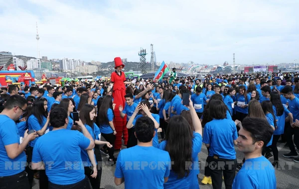 Стартовал "Бакинский марафон-2022" по инициативе Фонда Гейдара Алиева - ФОТО