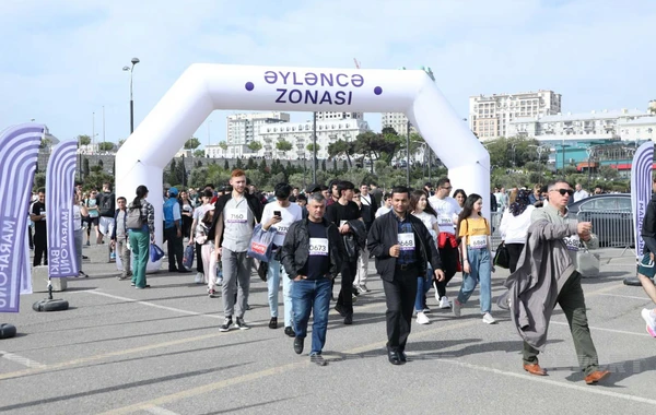 Стартовал "Бакинский марафон-2022" по инициативе Фонда Гейдара Алиева - ФОТО