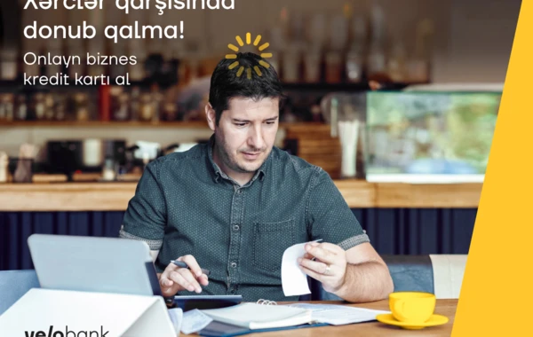 Yelo Bank-dan biznesiniz üçün zaminsiz onlayn kredit kartı