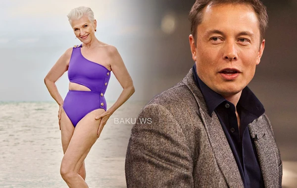 İlon Maskın 74 yaşlı anasının bikinili FOTOSESSİYASI