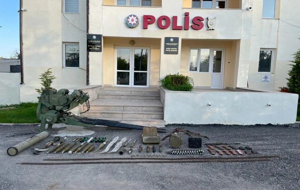 Şuşada xeyli silah-sursat aşkarlanıb
