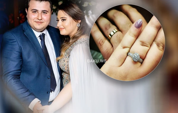 Almaxanım Əhmədli nişanlısı ilə FOTOsunu paylaşdı