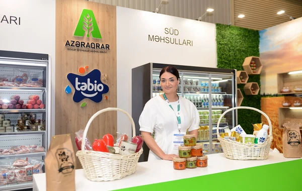15-ci Beynəlxalq Kənd Təsərrüfatı Sərgisində nümayiş olunan “Təbio” markası geniş marağa səbəb olub - FOTO
