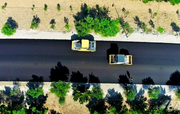 Qala-Şüvəlan yolu yenidən qurulur - FOTO/VİDEO