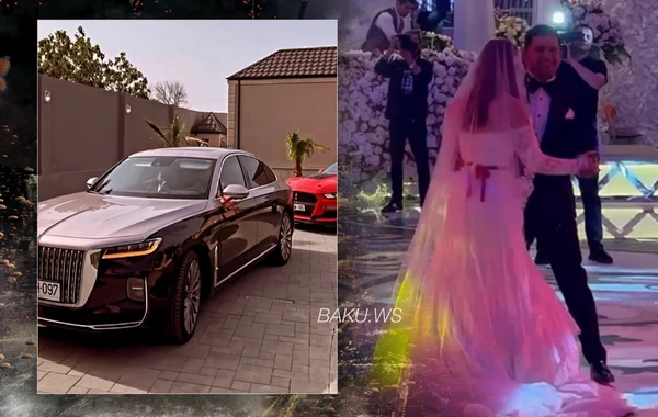 Azərbaycanlı müğənninin təmtəraqlı toyundan GÖRÜNTÜLƏR - FOTO/VİDEO
