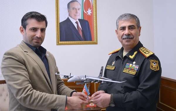 Zakir Həsənov Səlcuq Bayraktarla görüşüb - FOTO