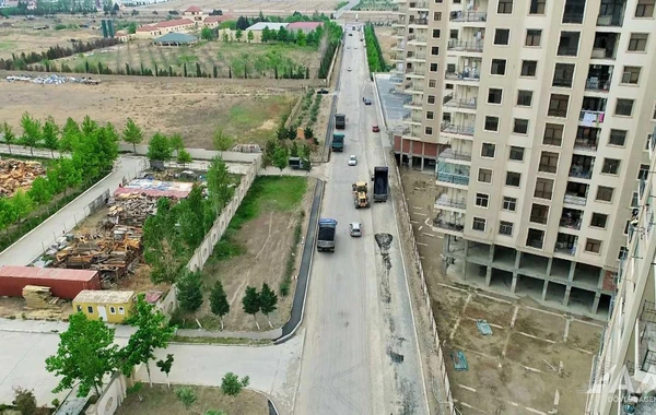 Aşağı Güzdək avtomobil yolu yenidən qurulur - FOTO/VİDEO