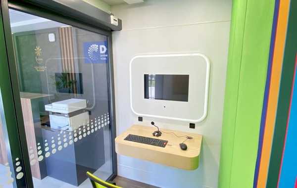 Zəngilanda “Ağıllı kənd” layihəsi üzrə ilk “Smart DOST” məntəqəsi istifadəyə verilib - FOTO