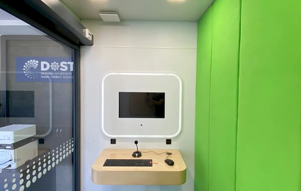 Zəngilanda “Ağıllı kənd” layihəsi üzrə ilk “Smart DOST” məntəqəsi istifadəyə verilib - FOTO