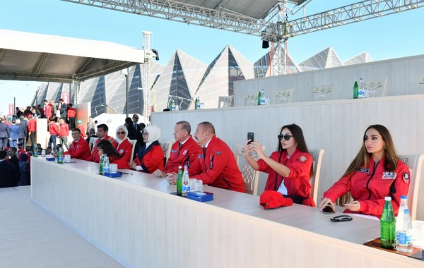 Ильхам Алиев и Эрдоган приняли участие в фестивале TEKNOFEST Azerbaijan - ВИДЕО