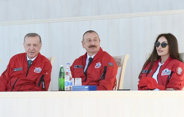 Ильхам Алиев и Эрдоган приняли участие в фестивале TEKNOFEST Azerbaijan - ВИДЕО