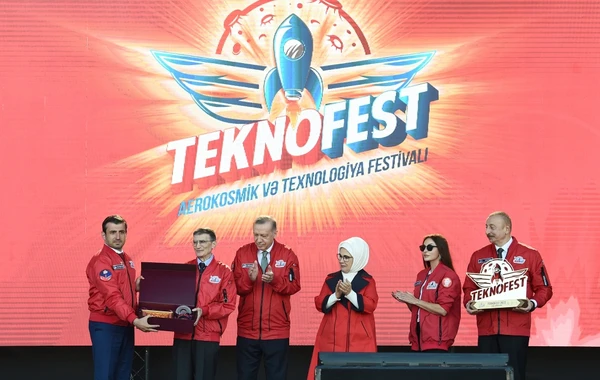 Ильхам Алиев и Эрдоган приняли участие в фестивале TEKNOFEST Azerbaijan - ВИДЕО