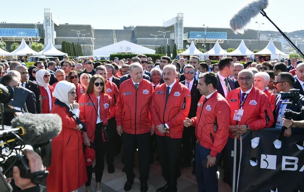 Ильхам Алиев и Эрдоган приняли участие в фестивале TEKNOFEST Azerbaijan - ВИДЕО