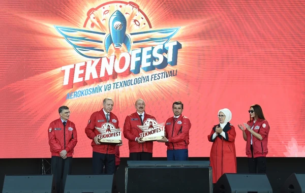 Ильхам Алиев и Эрдоган приняли участие в фестивале TEKNOFEST Azerbaijan - ВИДЕО