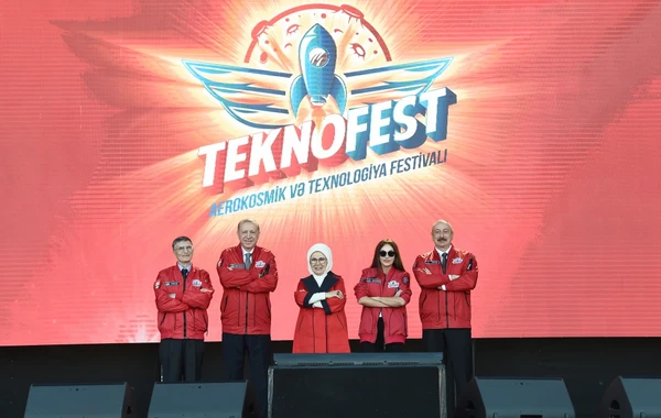 Ильхам Алиев и Эрдоган приняли участие в фестивале TEKNOFEST Azerbaijan - ВИДЕО