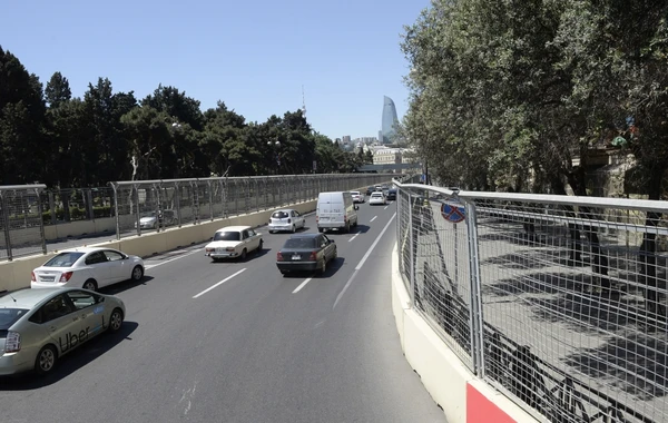 Formula 1 üçün Bakıda trek ətrafında 3 min 600-ə yaxın blok quraşdırılıb - FOTO
