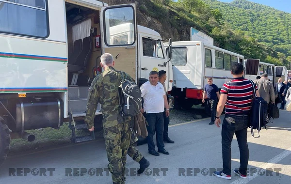 Xarici diplomatların Kəlbəcərə səfəri başlayıb - FOTO