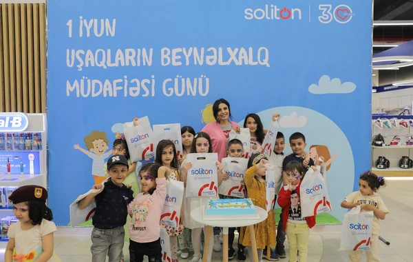 “Soliton” Mağazalar Şəbəkəsi şəhid övladlarını sevindirdi - FOTO/VİDEO