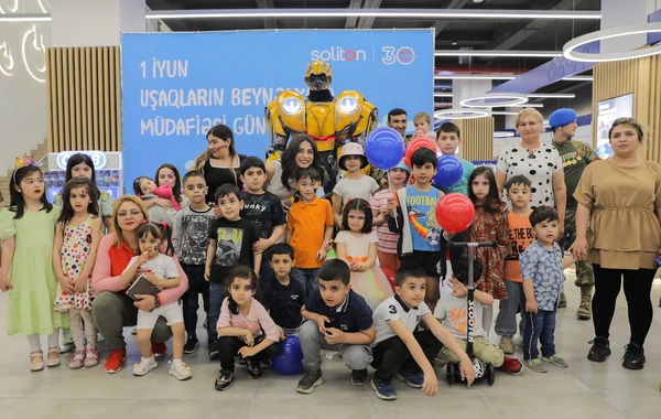 “Soliton” Mağazalar Şəbəkəsi şəhid övladlarını sevindirdi - FOTO/VİDEO
