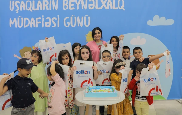 “Soliton” Mağazalar Şəbəkəsi şəhid övladlarını sevindirdi - FOTO/VİDEO