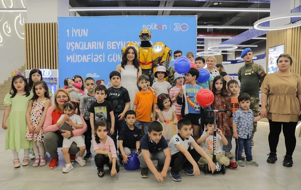 “Soliton” Mağazalar Şəbəkəsi şəhid övladlarını sevindirdi - FOTO/VİDEO