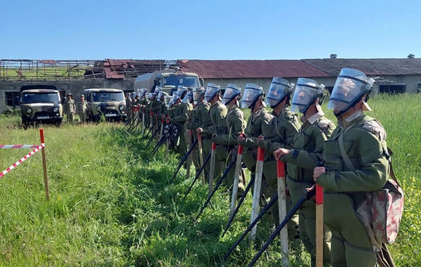 Müdafiə Nazirliyi azad edilmiş ərazilərdə aşkarladığı minaların sayını açıqlayıb - FOTO