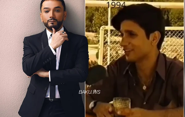 Faiq Ağayev arxiv görüntülərini paylaşdı: Səhnə imicimə kəskin şəkildə dəyişikliklər etdim - VİDEO