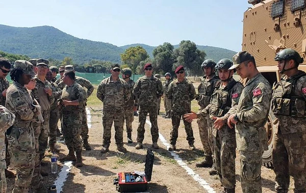 Azərbaycan hərbçilərinin “Efes-2022” təlimindən görüntüləri - FOTO/VİDEO