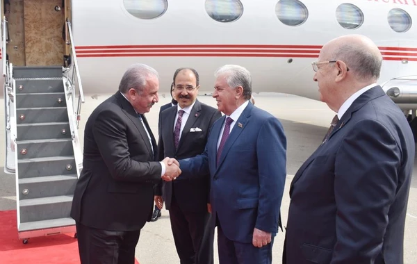 Mustafa Şentop Azərbaycana gəlib - FOTO